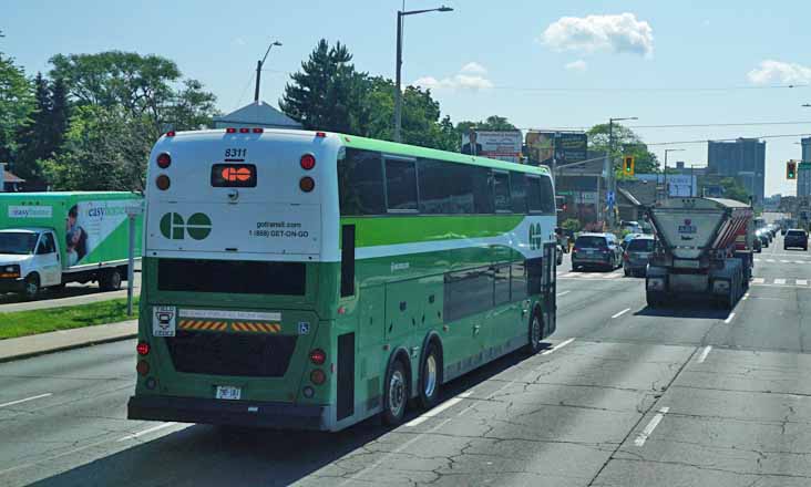 GO Transit ADL Enviro500MMC SuperLo 8311